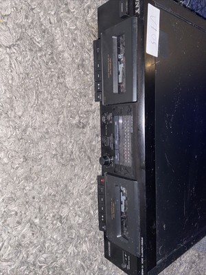 PLATINE STEREO DOUBLE Lecteur Cassette Sony Tc-We405 Fonctionne EUR 100,00 - FR