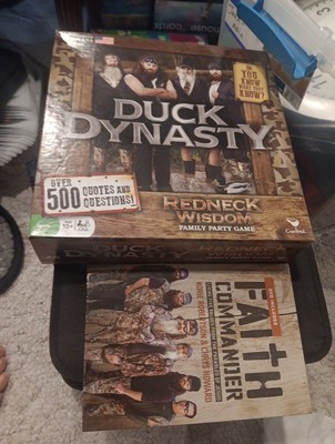 Duck Dynasty  Redneck Wisdom Family Party Game And Faith Commander With DVD