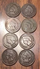 Indian Cents 1888,1887,1883,1899,1907X3,1906, Get (8) These Actual Penny’s F040