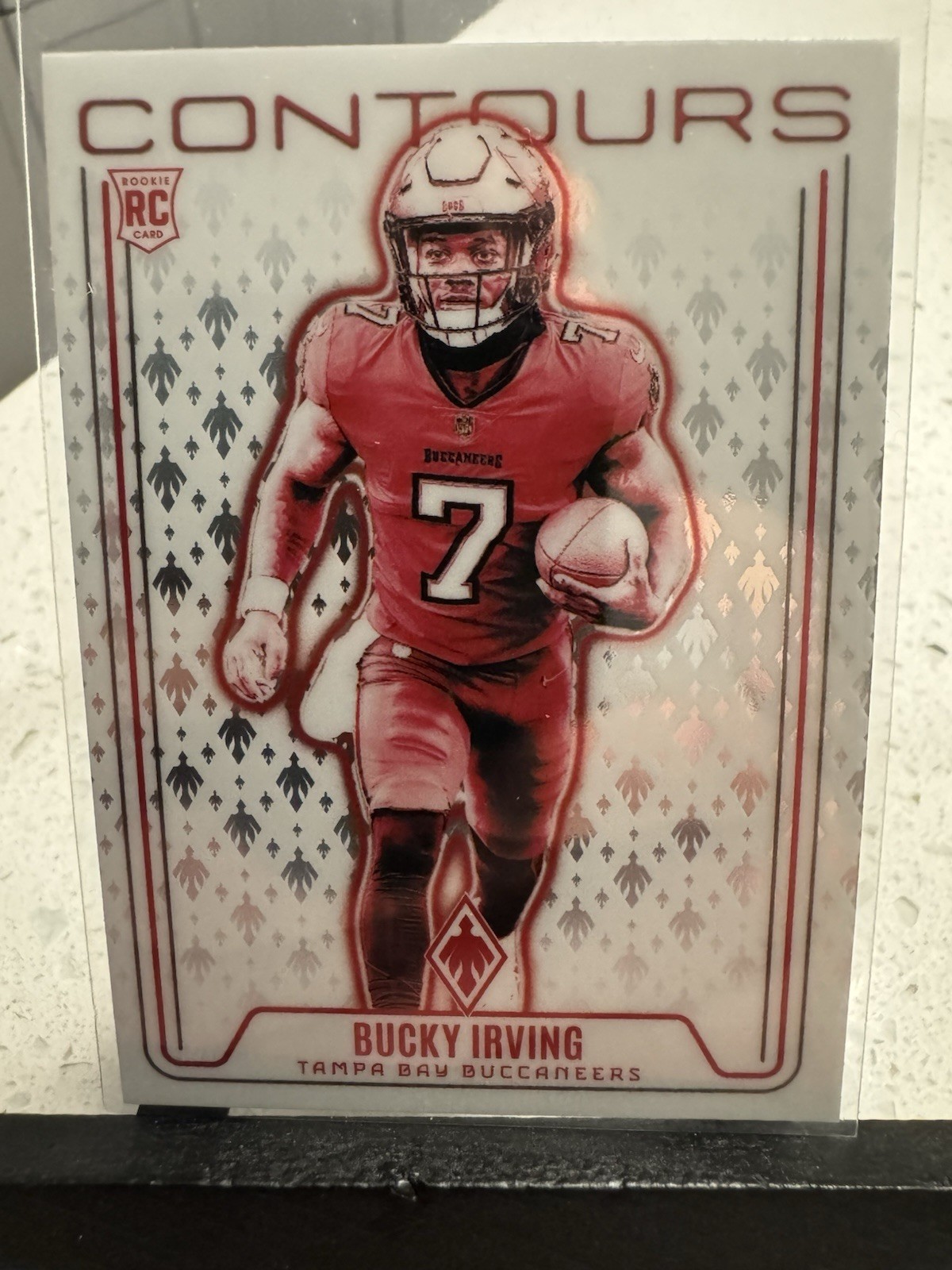 2024 Panini Phoenix - Contours Bucky Irving #CON-27 Purple (RC)