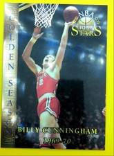 1996 Topps Nba Stars Golden Season #62 Billy Cunningham - 76Ers - HOF