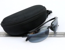 Mens Maui Jim MJ Sport Sunglasses USED-VG 407-02 With Case Polarized Black