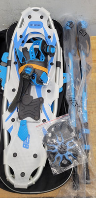 G2 GO2GETHER 21/25/30 Inches Light Weight Snowshoes, Blue - NEW
