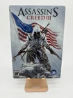 Assassin's Creed III -- Steelbook Edition (Sony PlayStation 3, 2012) PS3