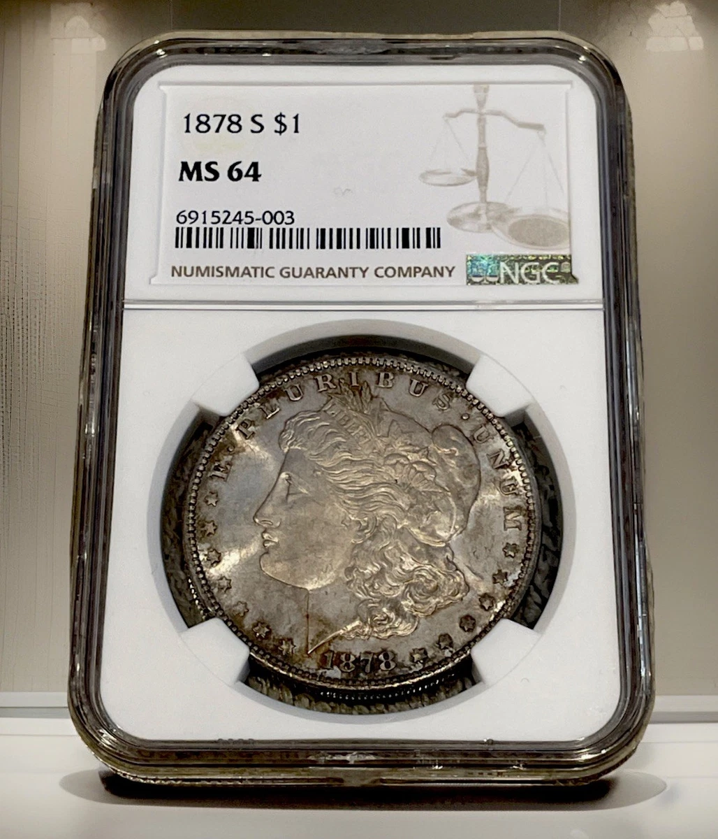 NGC Certified Morgan Dollars 1878-1921 for sale | eBay