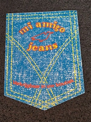 MI AMIGO JEANS   Sticker / Aufkleber   *aus Sammlung* 348