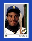 1989 Upper Deck Set-Break # 1 Ken Griffey Jr. RC NM-MT OR BETTER *GMCARDS*