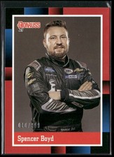 2021 Donruss #169 Spencer Boyd Red #/299