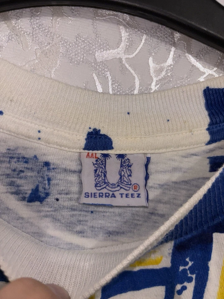 Camiseta de fútbol vintage de los 90 del Leeds United con estampado talla XL Foto 4 de 4