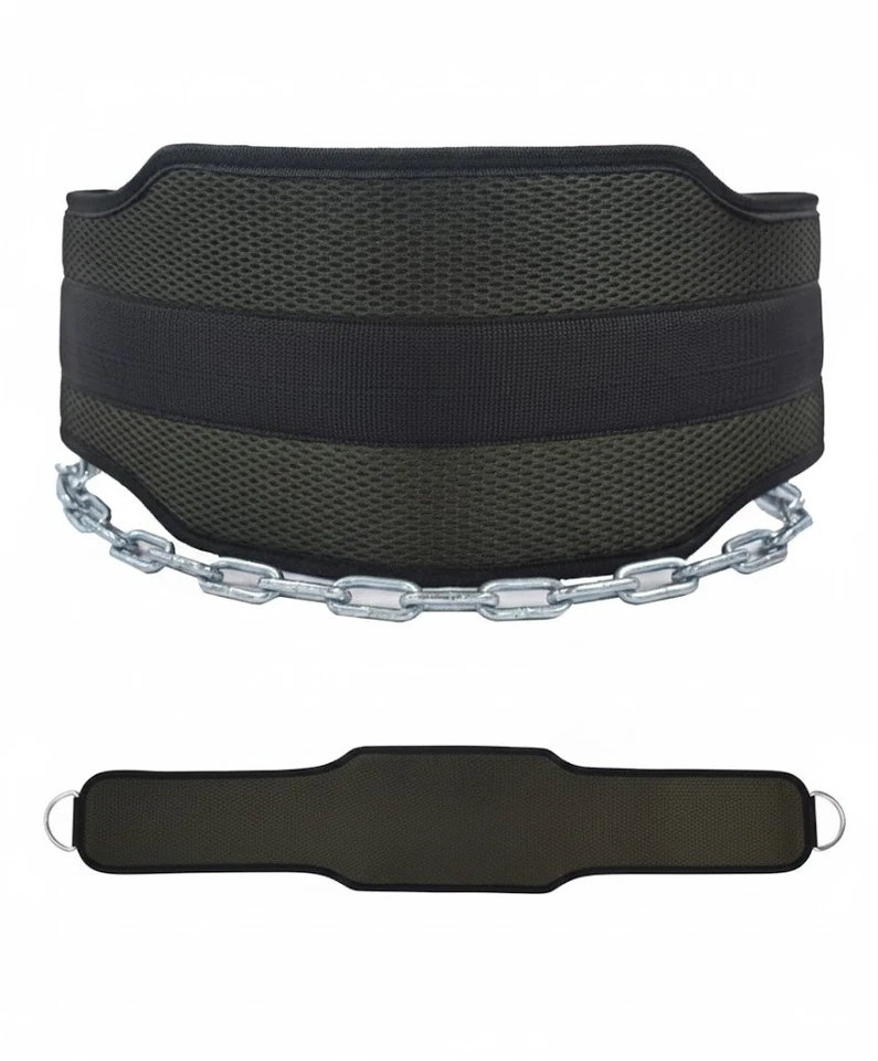 Bester Heavy Duty Tauchgürtel 15 CM Rücken Gewichtheben Dip Gürtel mit 92 CM Kette - Bild 1 von 4