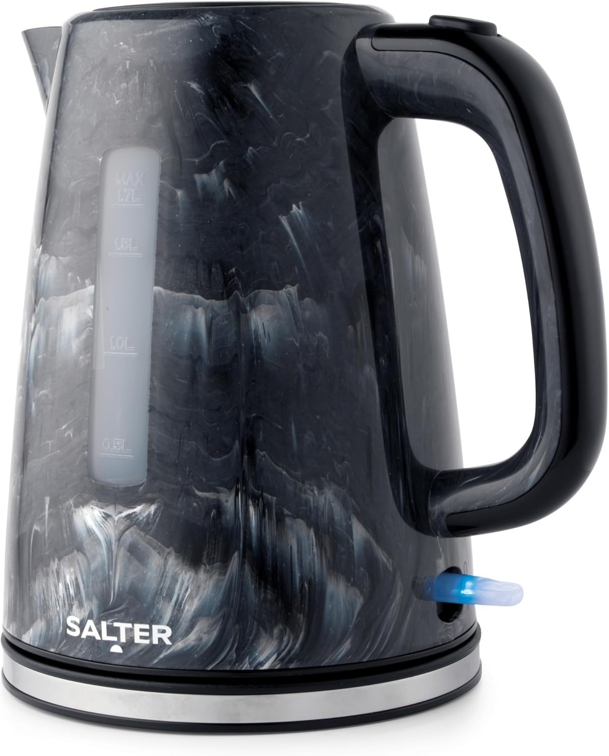 Salter Marble Kettle 1.7L 360° Base Boil Dry Sensor/Auto Shut-Off 3000W
