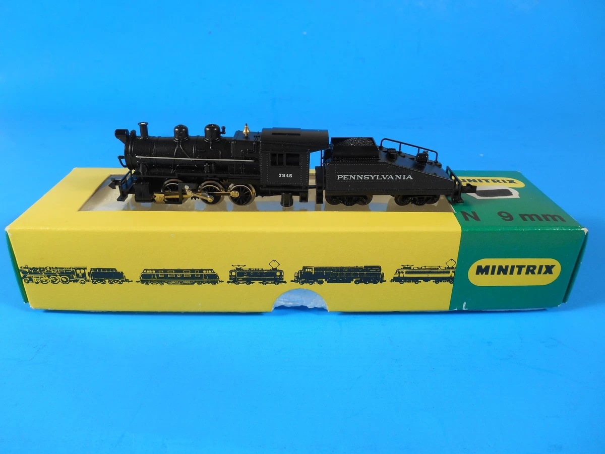 Minitrix N Ready to Go/Pre-built Steam Locomotive Model Railroad