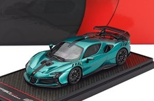 BBR-Models 1/43 Ferrari SF90 XX Stradale 2024 Green Jewel - Black BBRC285O