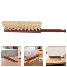  Fireplace Cleaning Brush with Long Wooden Handle - Hand Broom Brush - Soft