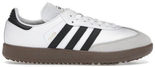 adidas Samba Spikeless Golf White Green Gum JH6151 Men's US4-13.5