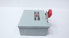 General Electric Ge THN3361 Non-fusible Disconnect Switch 600v-ac 3p 30a Amp