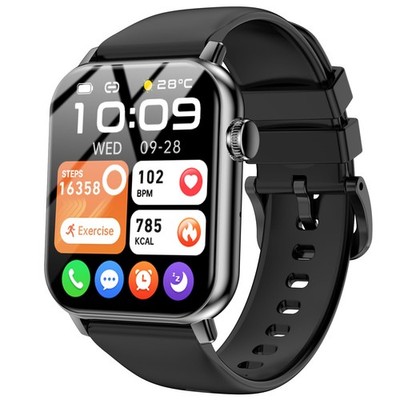 Smartwatches für Herren Damen, 1,83'' HD Touchscreen mit Bluetooth Telefonieren, IP6...