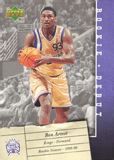 2006-07 Upper Deck Rookie Debut - #83 Ron Artest Metta World Peace Kings