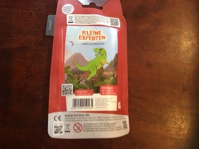 Tonies Figur Für Tonie Box kleine Experten treffen auf Dinosaurier Neu OVP