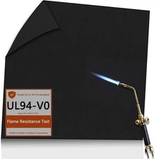 JUIN Fireproof Felt Welding Blanket: 40 x 40 Inches Carbon Fabric Fire Blanke...