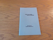 Life Is Good Life Is Hard Poems By Judith Mattison 1994 Paperback Black Hat Pres
