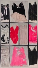 Victoria's Secret Vintage Lingerie Lot Slips Nightgowns Robes Lace Multicolor