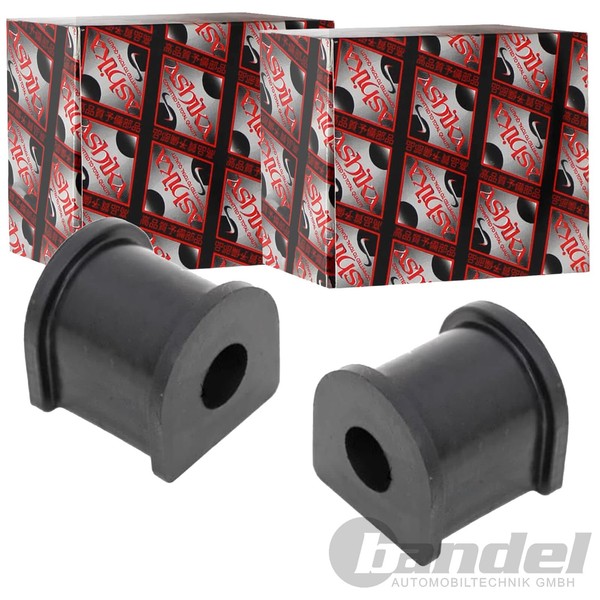 2X Ashika 14Mm Stabilager Buchsen Hinten Passend FÜR Toyota Corolla Links+Rechts-image