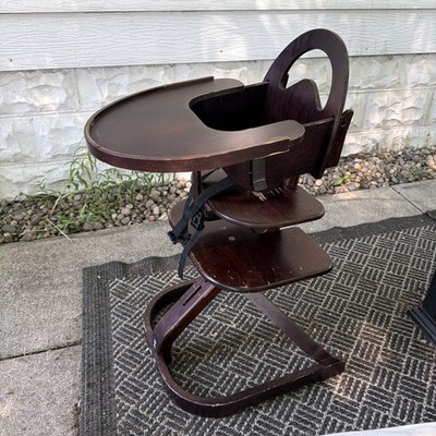 Vintage Svan High Chair- Svan Of Sweden Baby Star, Award Winning Chairs 