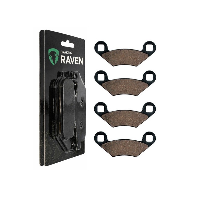 Plaquettes de frein avant Polaris PRO 500 4x4 pour terrain boueux
