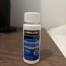 Kirkland Minoxidil 5 Extra Strength Men 1 Month Supply Hair Regrowth EXP 08/27 