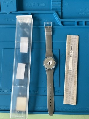 Swatch Accelerato Quartz Watch With Case and Paper Running