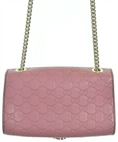 GUCCI Shoulder Bag Pink Monogram Leather Ladies Japan C-250919-4 thumbnail 16