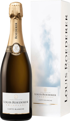 (84,29 /l) Louis Roederer Carte Blanche Demi Sec Champagner in Geschenkpackung G