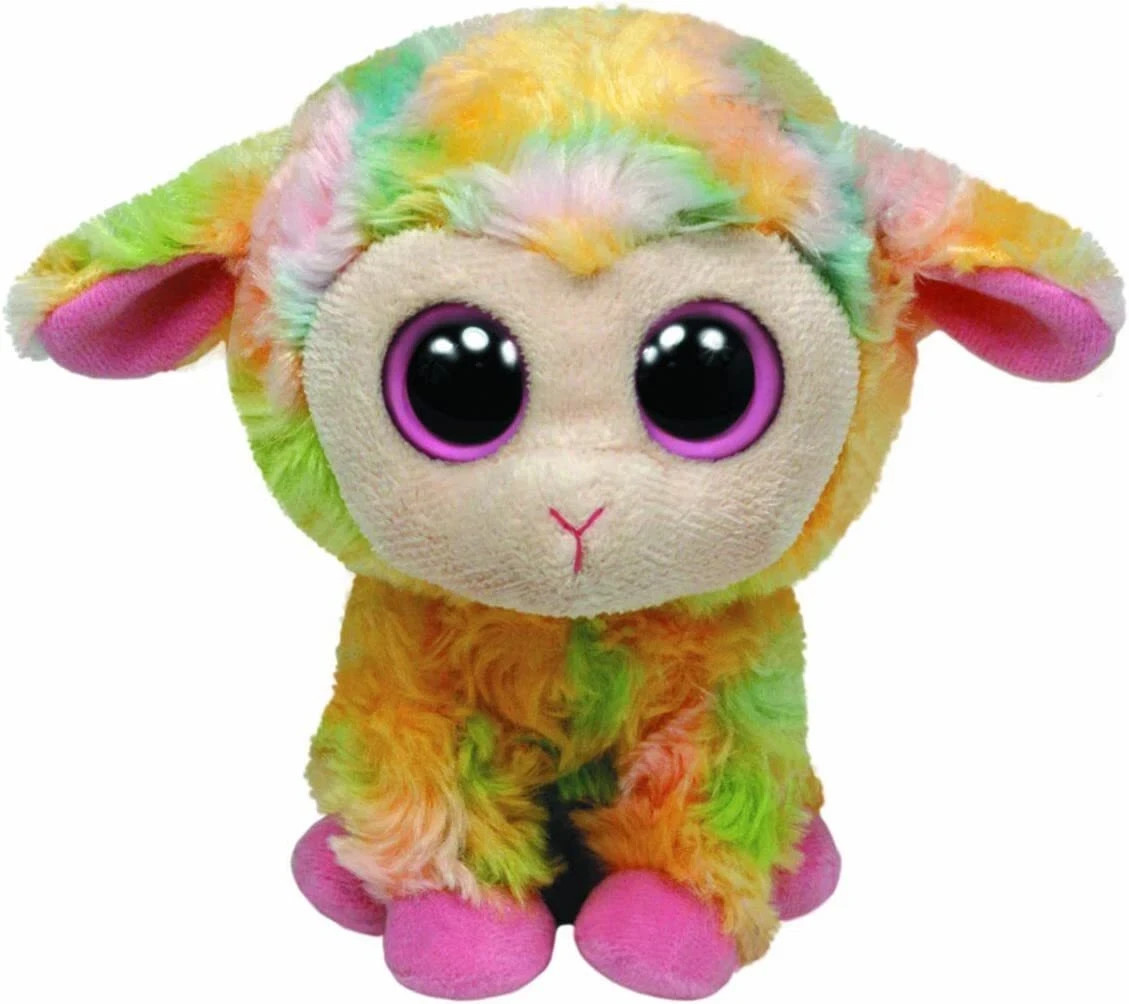 TY Beanie Boo Blossom Sheep Medium 36974 9"" TALL ****NEW