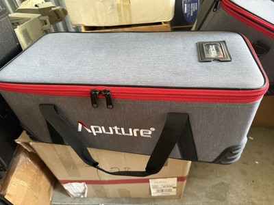 Aputure Light Storm LS300X LED Case Remote And Some Accessories No Light