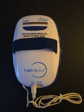 Light Relief Infrared Red Light Pain Reliever Therapy Device LR150 w/Pad - Works