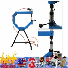 Industrial Pneumatic Planishing Hammer with Stand, Pedal & 1-3" Anvils