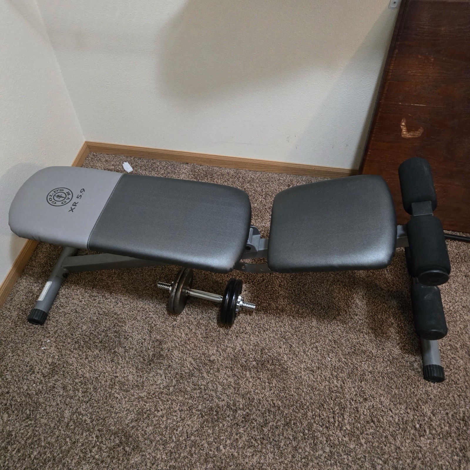 Gold's Gym XR 20 & XR 5.9 Workout Benches Set, Bench Press, 
