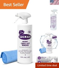 Instant 32 oz Stain Remover for Carpets  Upholstery - Includes Cleaning Cloth