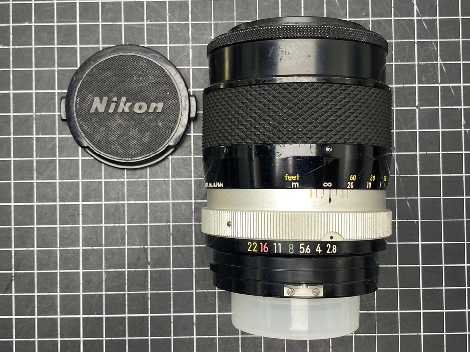 Nikon Nikkor-Q Auto 135mm f/2,8 Non-Ai ✅Clean, Telephoto Lens, F Mount, Pre-Ai - Bild 4 von 4