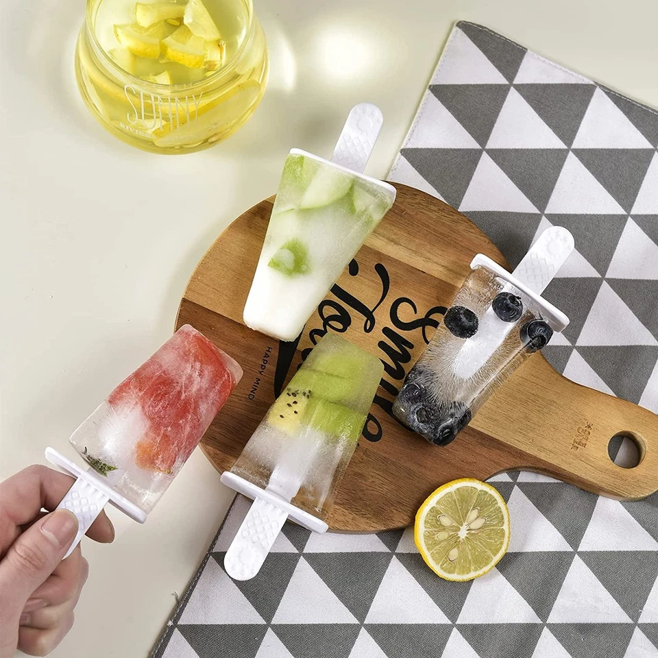 Moldes de helado de silicona de 6 pozos de fácil liberación, molde de helado de silicona sin BPA Foto 3 de 4