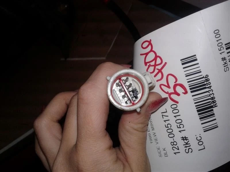 Espejo retrovisor lateral del conductor eléctrico 4 puertas térmico compatible con 98-01 EXPLORER 334806 Foto 3 de 4