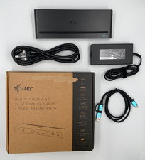Image of i-tec Docking Station + 135W PSU + USB-C/A Cable Triple Display HDMI DP Open Box