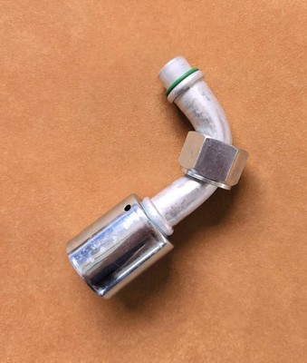 A/C Beadlock Female Fitting O-ring #10 Nut #12 Std Hose 35B1327  BL1327
