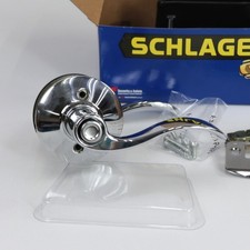 Schlage Accent Reversible Privacy Lock Lever Set in Chrome F40 ACC 625