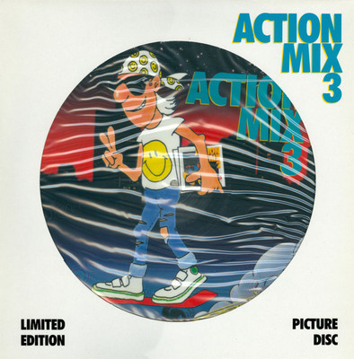 Various - Action Mix 3 (LP, Ltd, P/Mixed, Pic) (Near Mint (NM or M-)) - 34647319