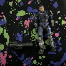 OOP McFarlane Halo: Reach Series 5 Carter (Unhelmeted) 6" Action Figure-complete