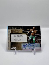 2025 Upper Deck AEW SP Ticket To Swerve Strickland #TT-9 Ticket Stub Auto 1/1