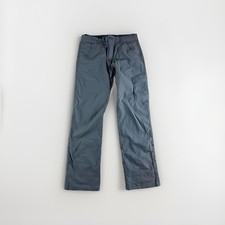 Prana Zion II Stretch Relaxed Fit Dark Iron Straight Leg Pants 1969791