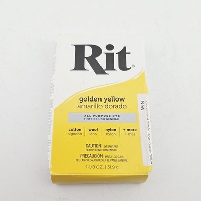 Rit Allzweck Stofffarbe Pulver goldgelb 31,9g
